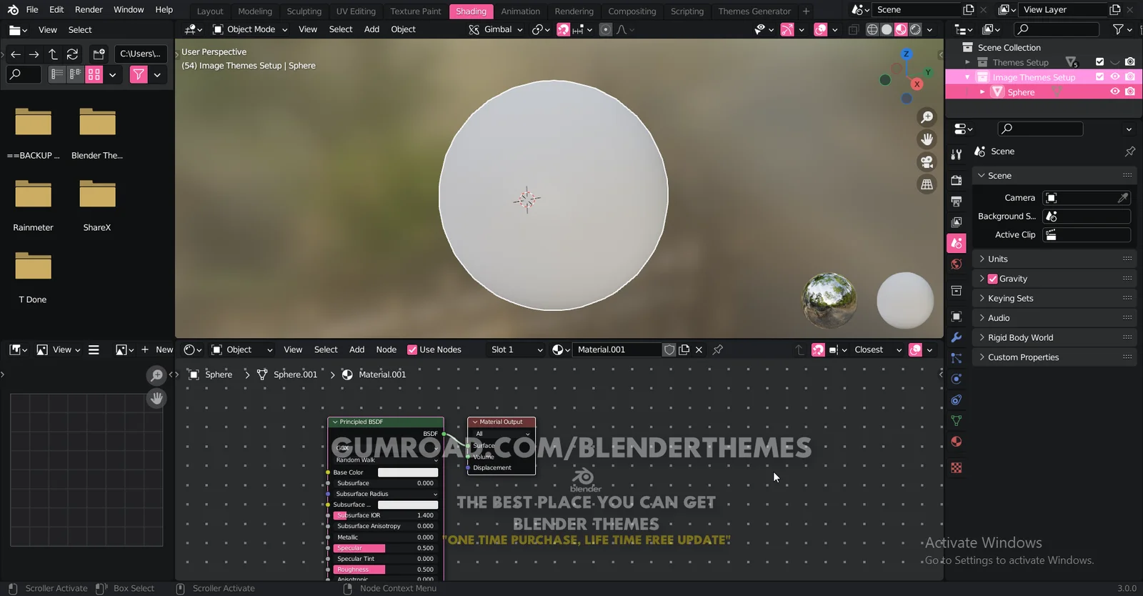 Blender Themes 0131 screenshot 8