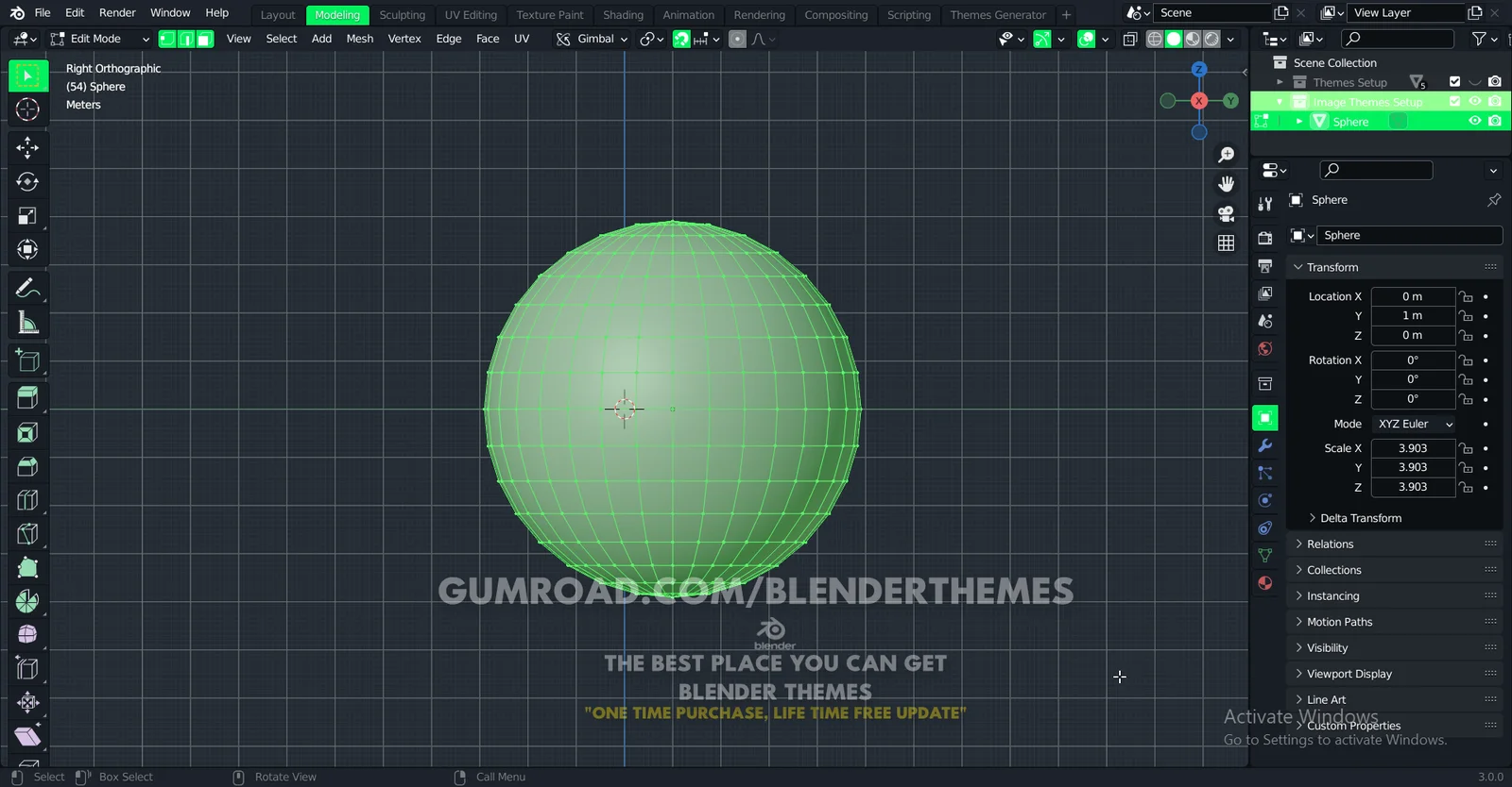 Blender Themes 0135 screenshot 4