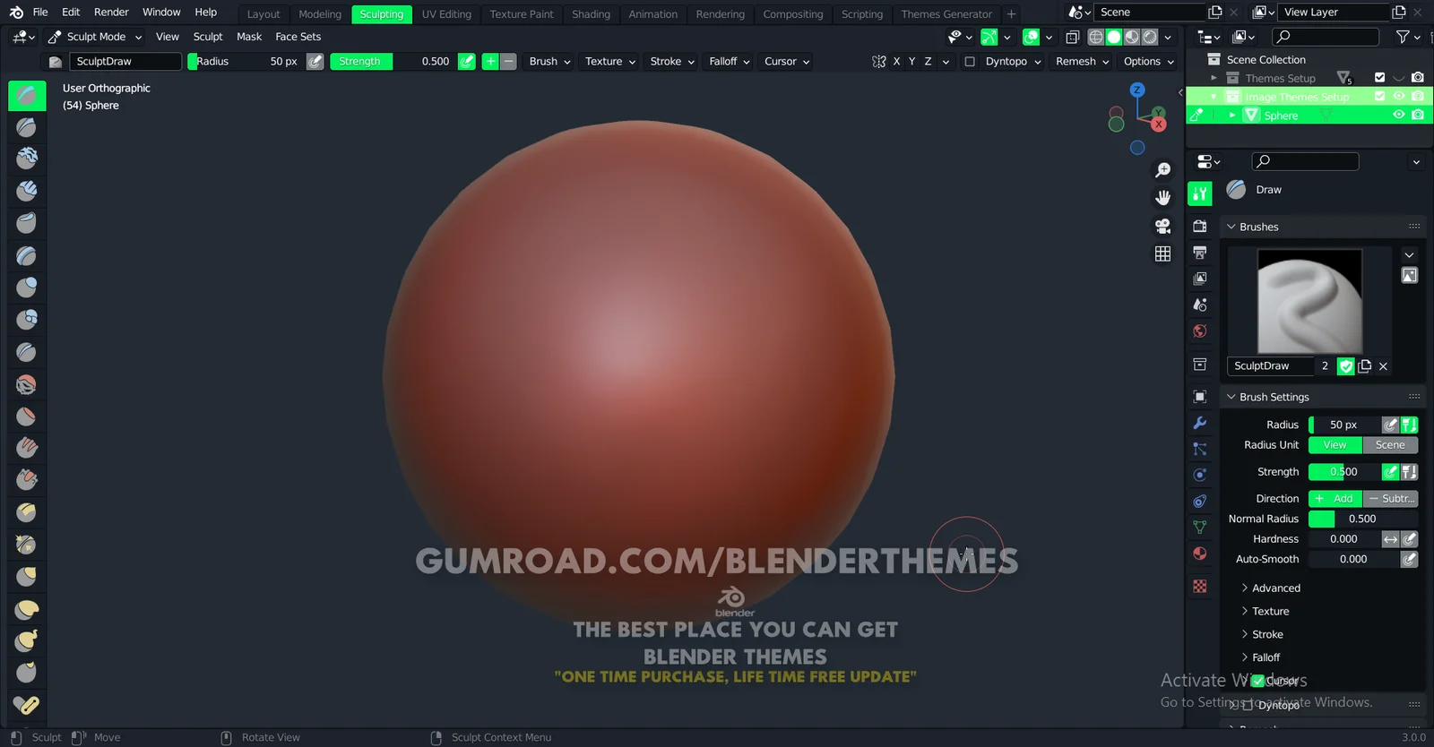 Blender Themes 0135 screenshot 5