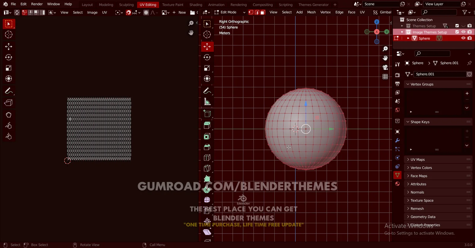 Blender Theme 0136 screenshot 3