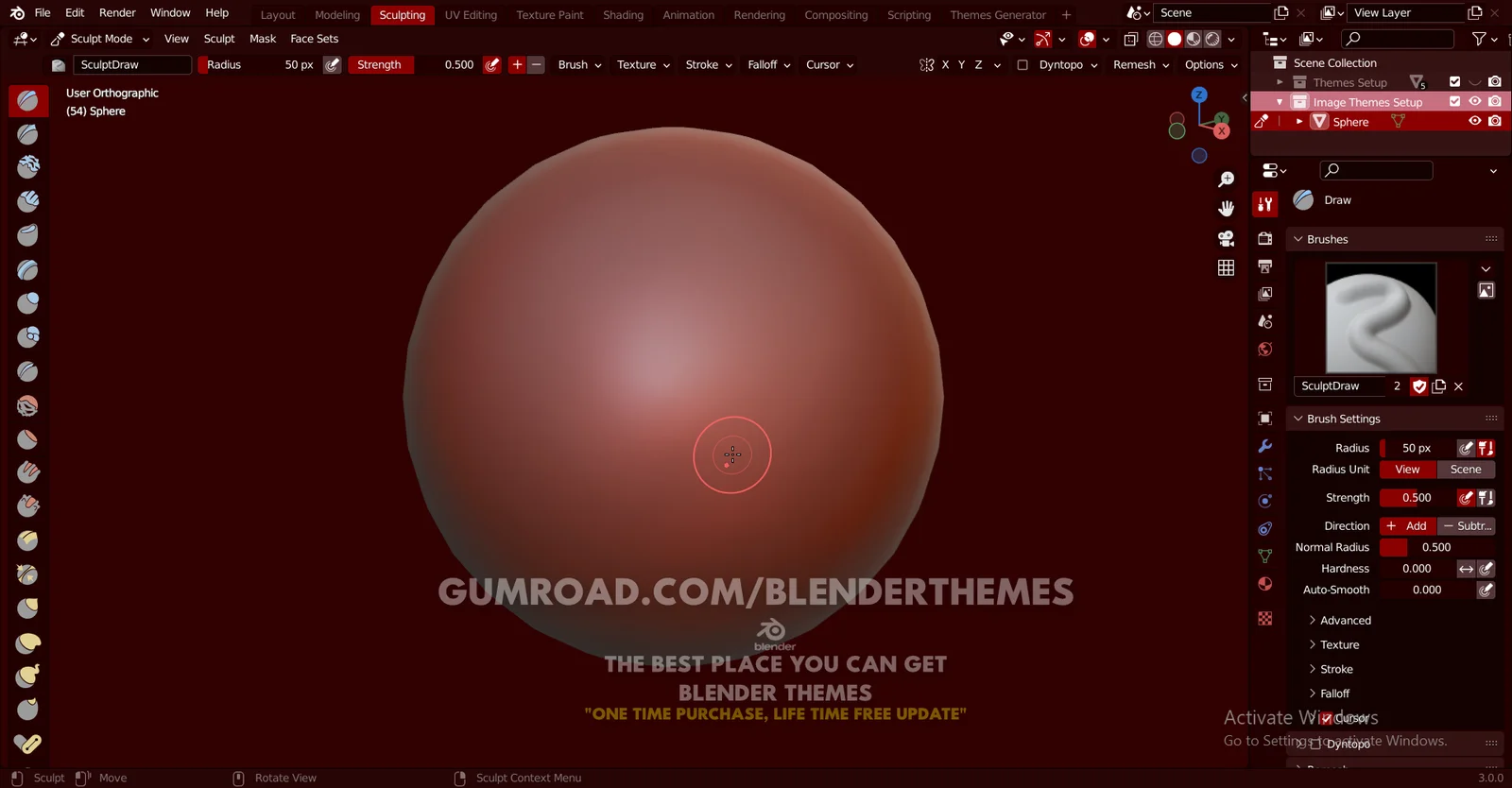 Blender Theme 0136 screenshot 4
