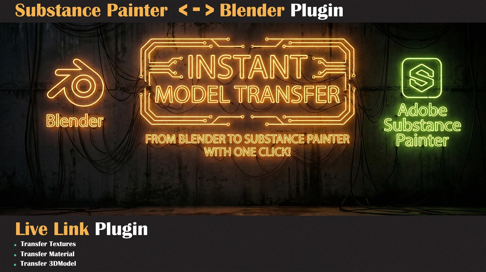 Blender to Substance Painter Live Link screenshot 2