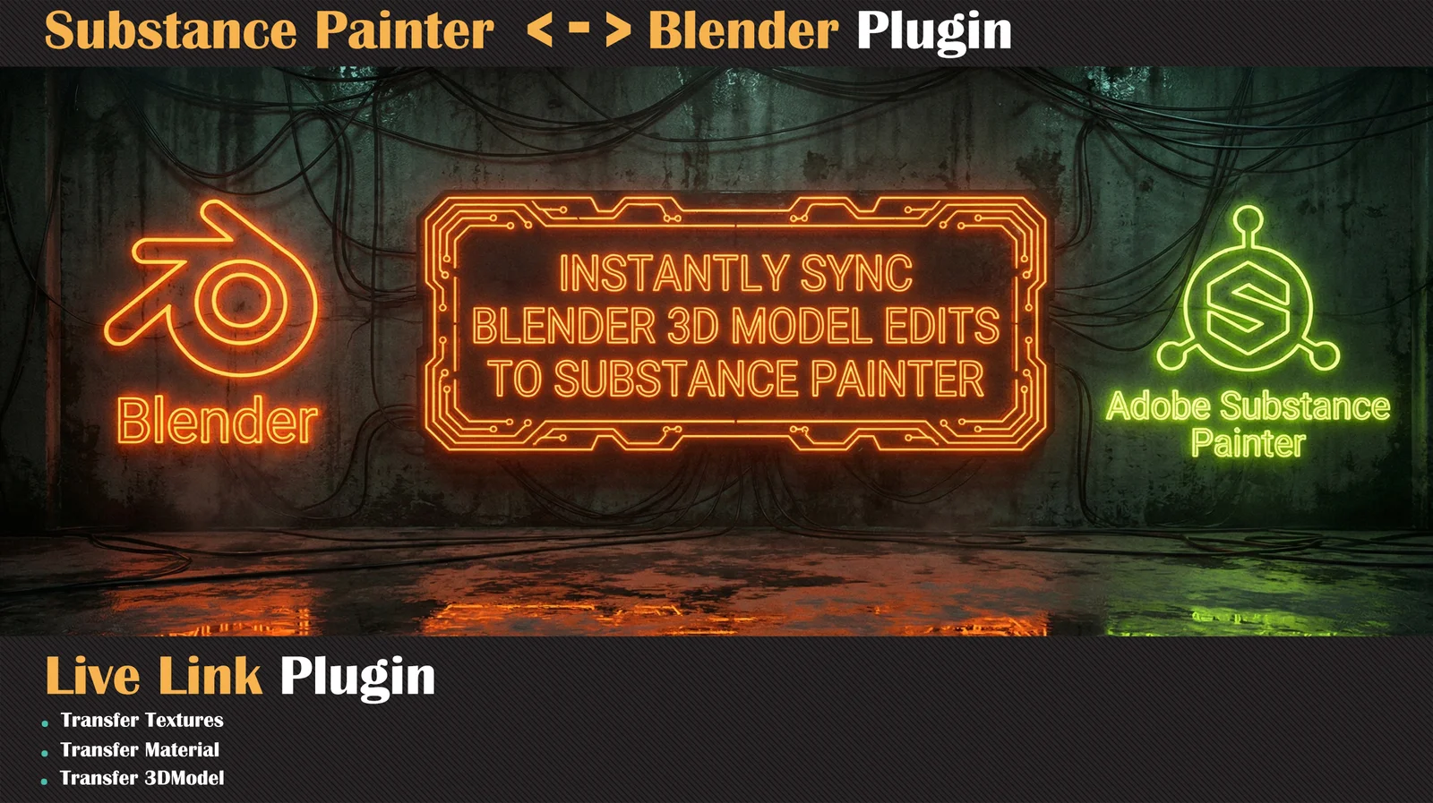 Blender to Substance Painter Live Link screenshot 3