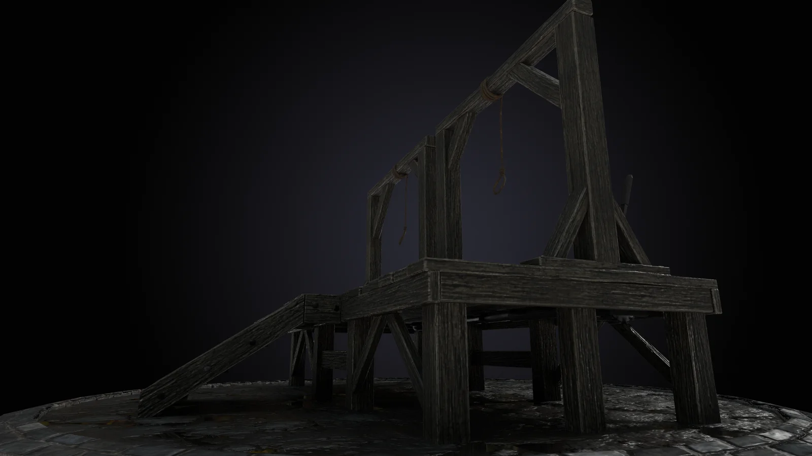 Medieval Gallows Asset Course screenshot 5