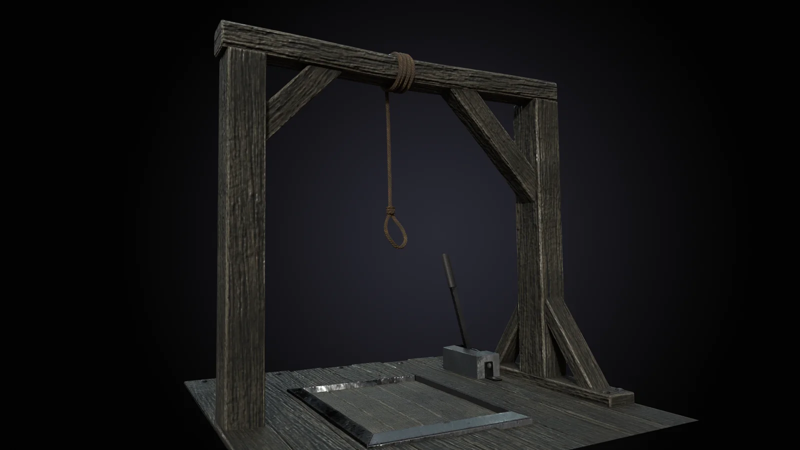 Medieval Gallows Asset Course screenshot 7