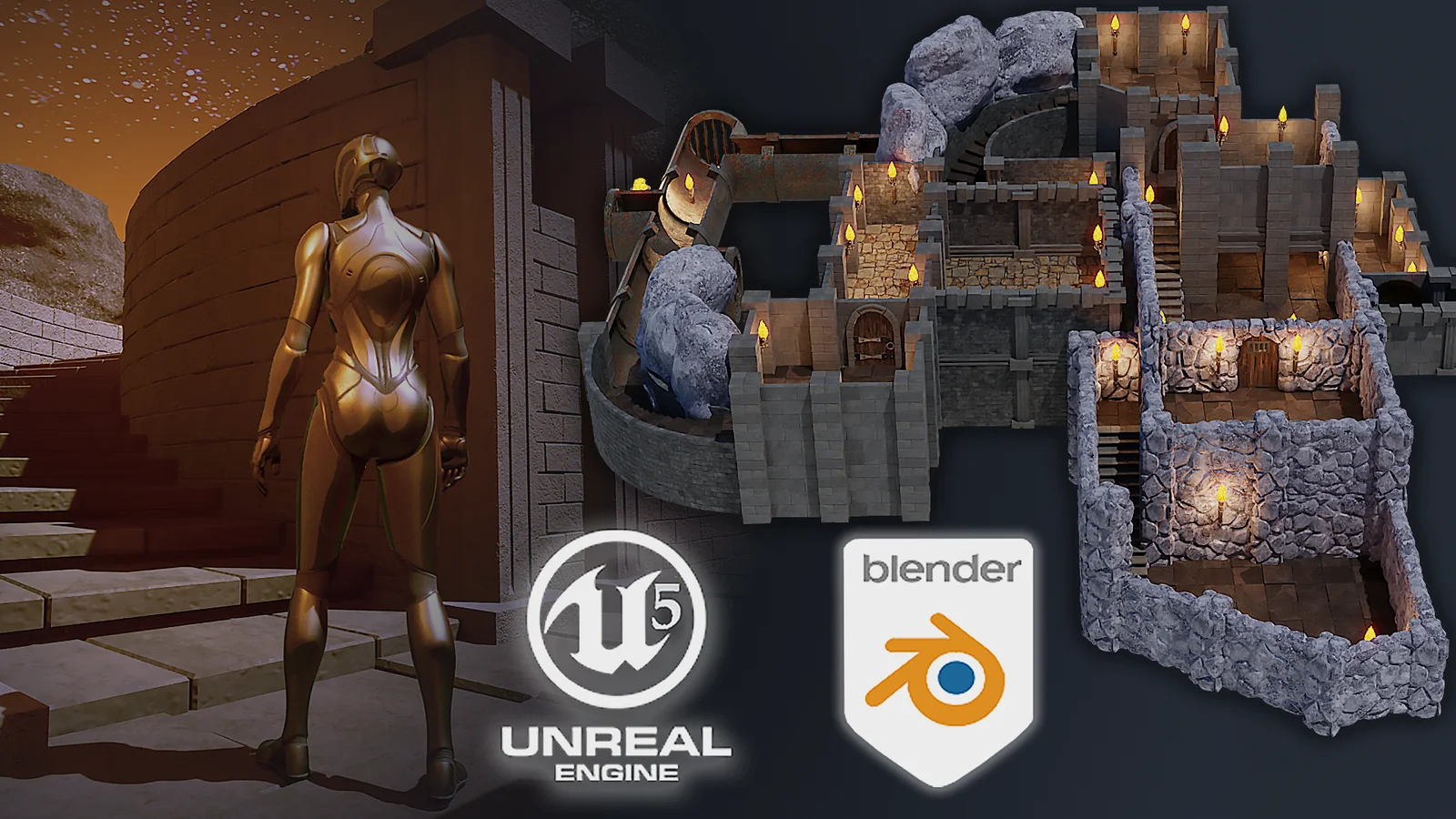 Blender to UE5 Game Dev Bundle screenshot 2