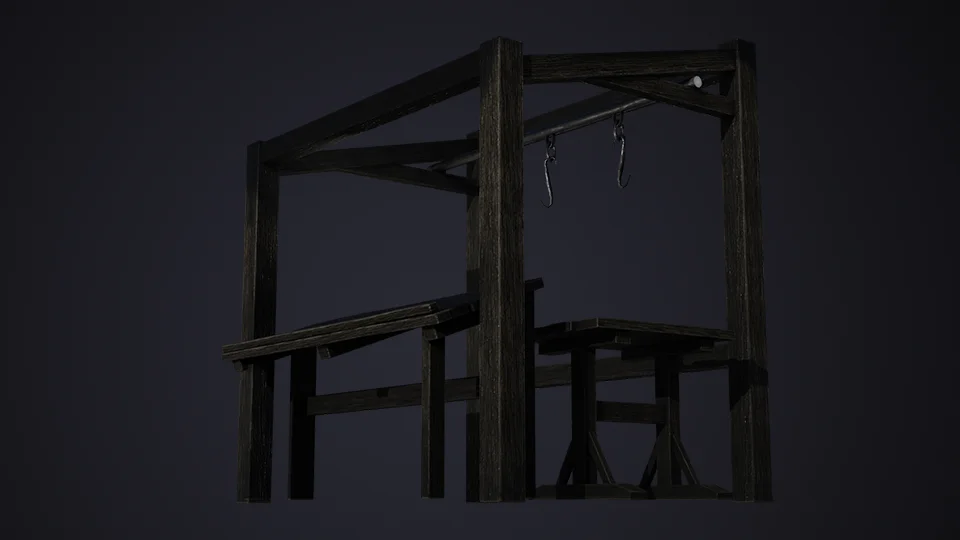 Medieval Market Stall Prop screenshot 4