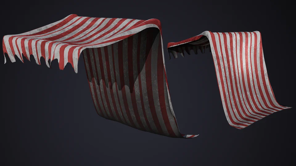 Medieval Market Stall Prop screenshot 6