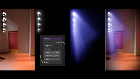 Glare Node Masking Tutorial - Blender tutorials & courses