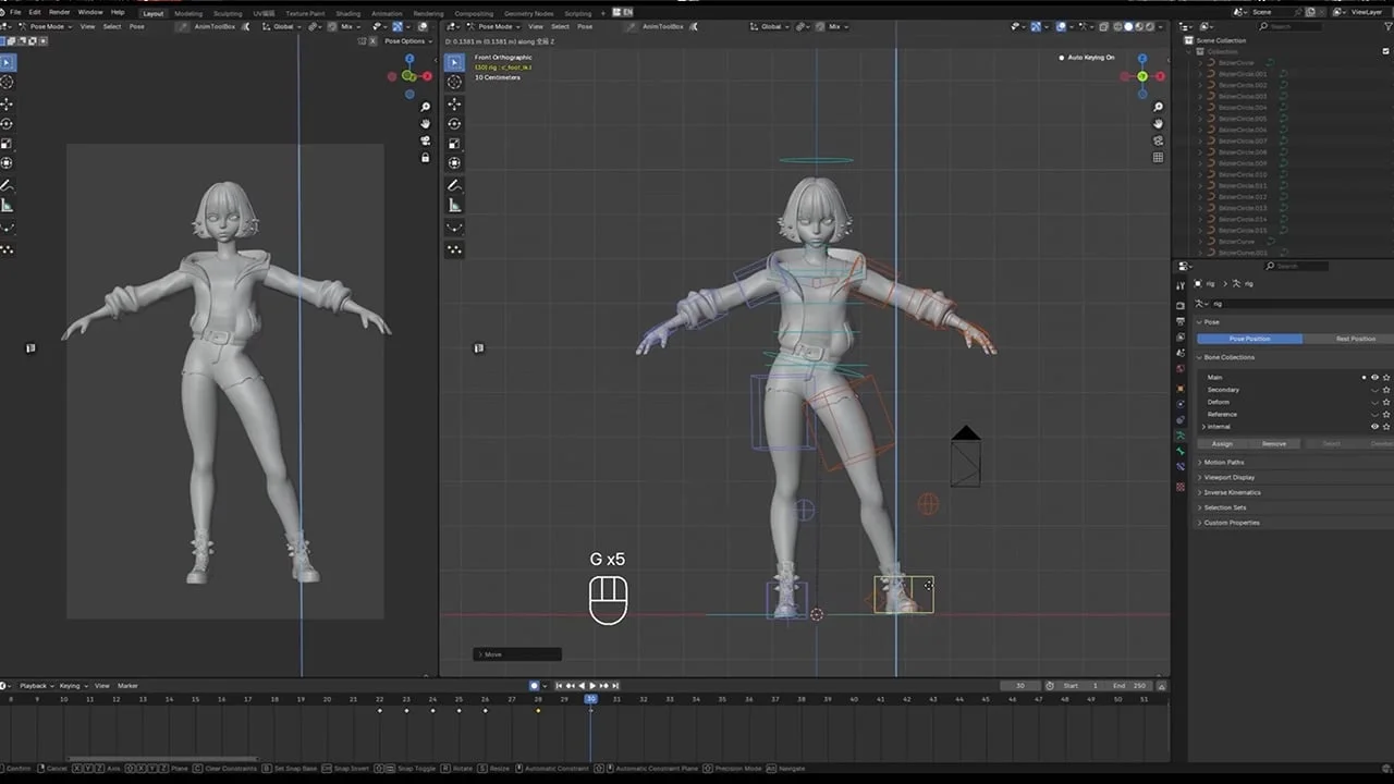 Stylized Punk Girl Tutorial screenshot 7