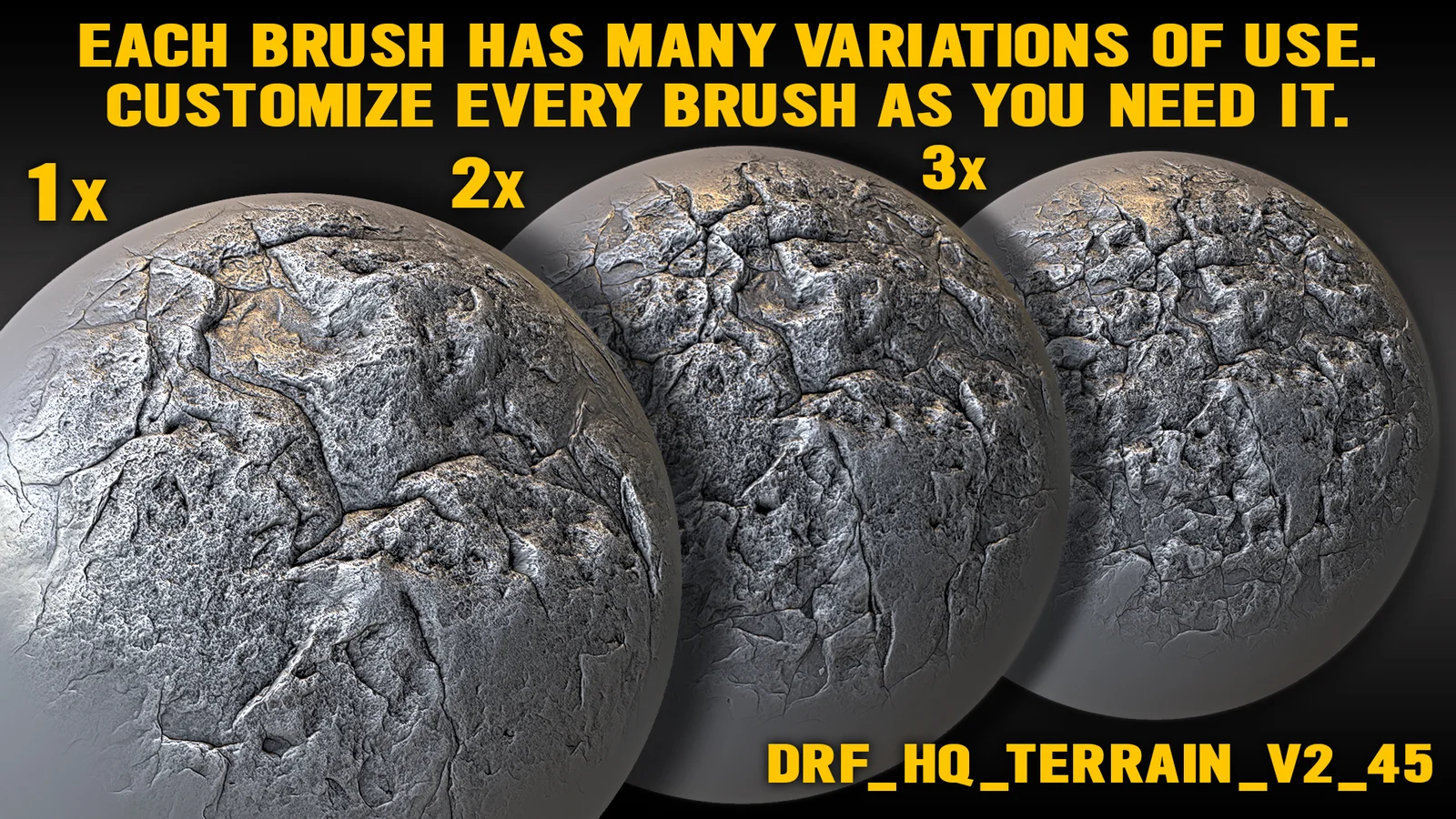 Terrain and Rock Brushes Vol 2 screenshot 3