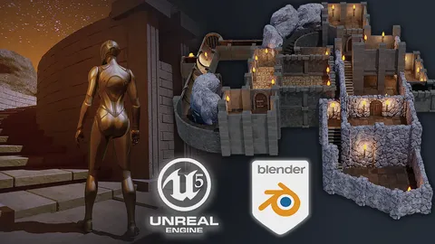 Environment Design & Anim Bundle - Blender tutorials & courses