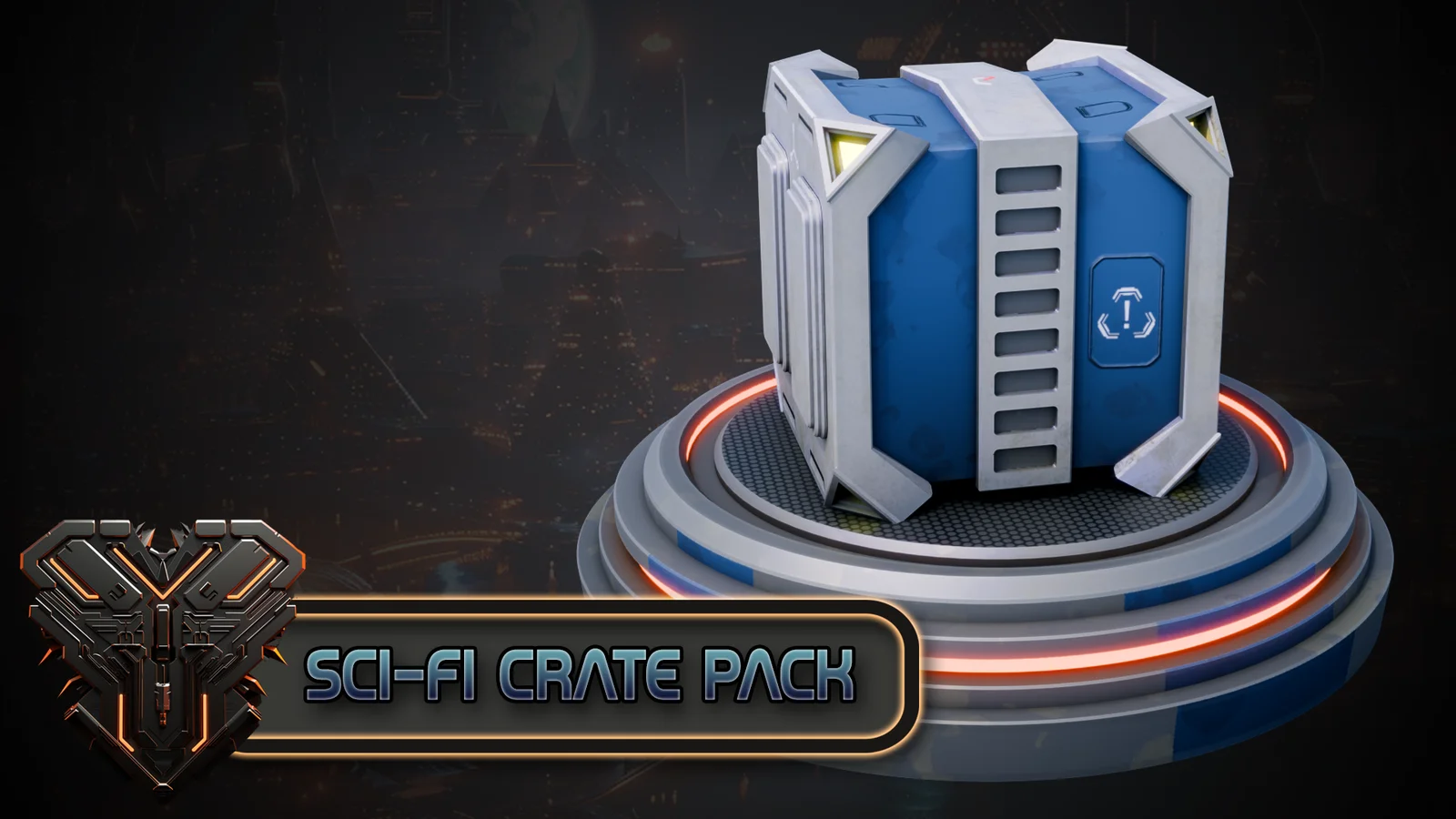 Stylized Sci-Fi Crate Pack screenshot 4