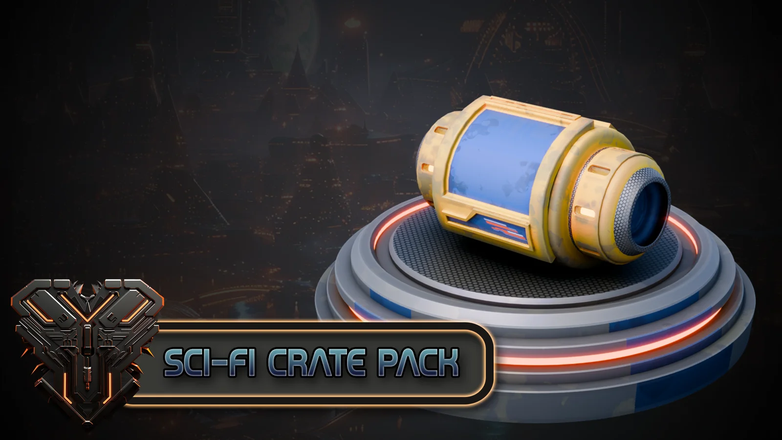 Stylized Sci-Fi Crate Pack screenshot 6