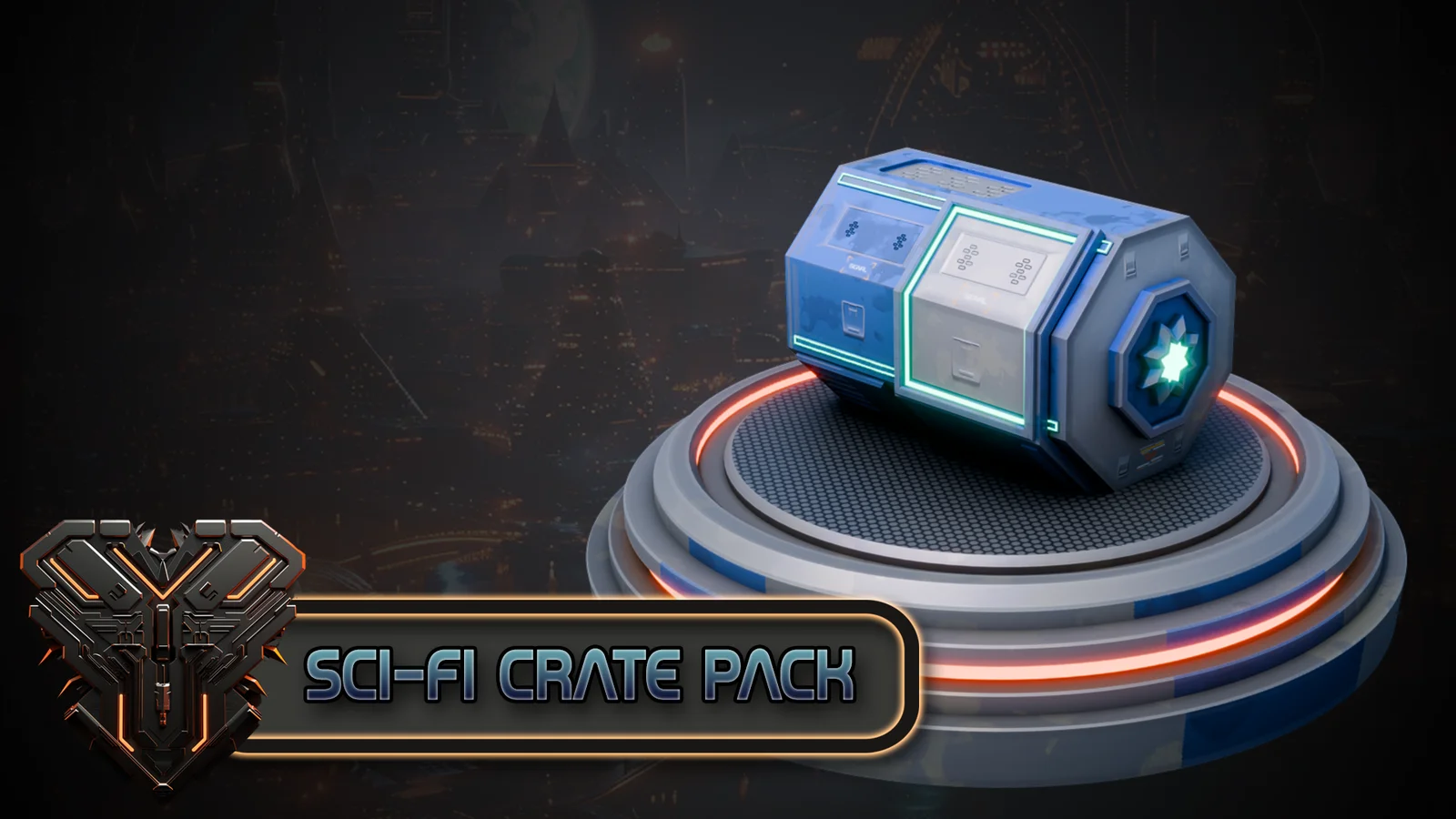 Stylized Sci-Fi Crate Pack screenshot 7