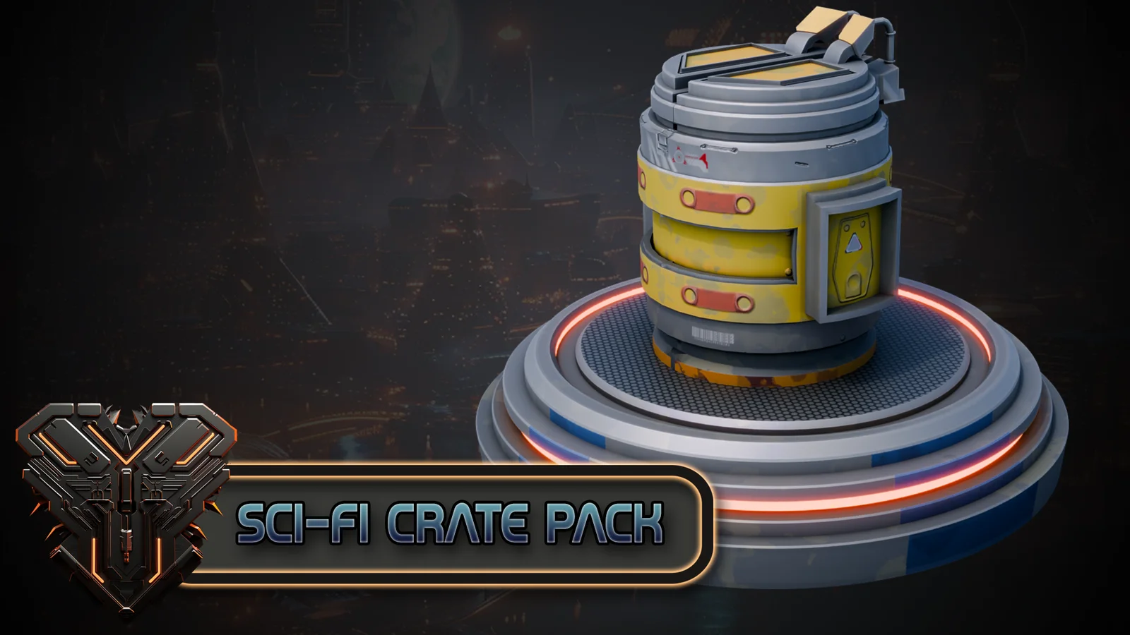 Stylized Sci-Fi Crate Pack screenshot 8