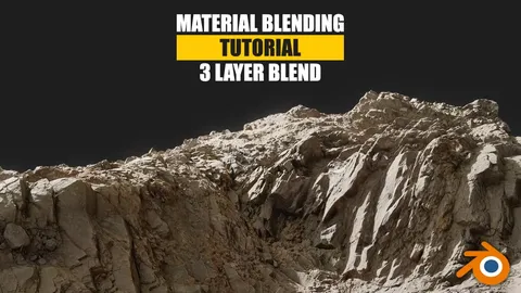 Vertex Paint 3 Layer Blendshader - Blender shaders