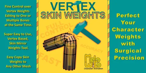 Vertex Skin Weights - Blender addons