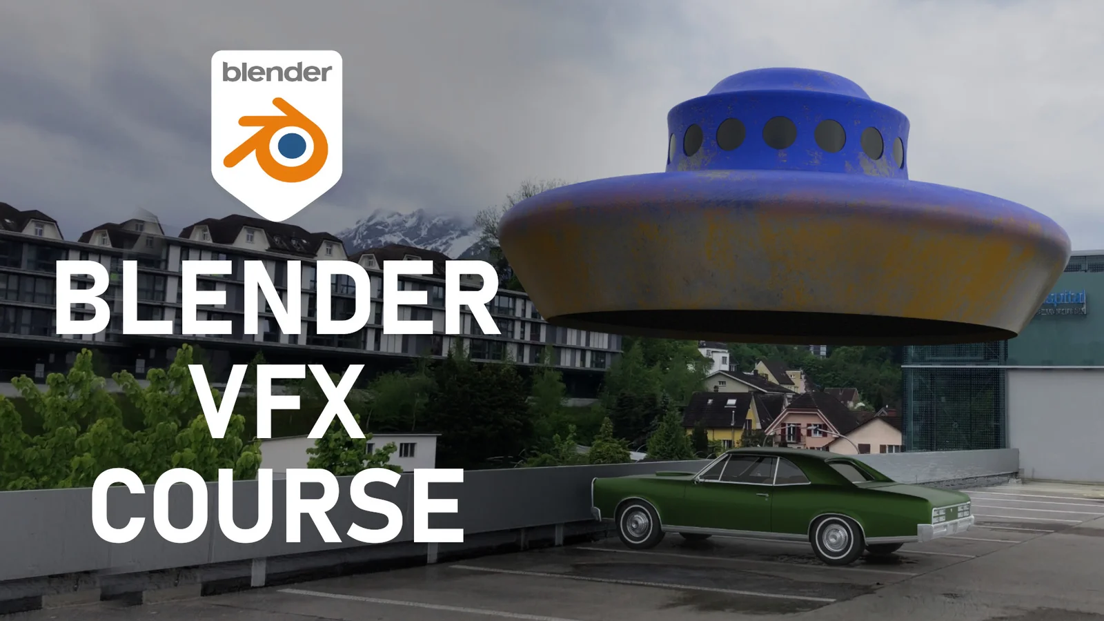 VFX Course: UFO Shot screenshot 2