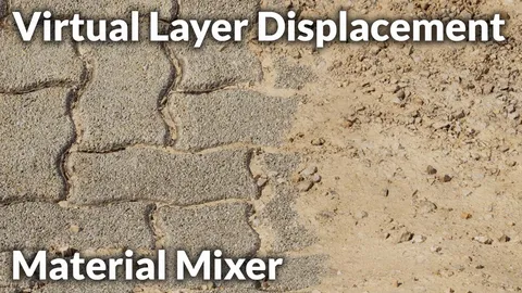 Virtual Layer Displacement - Blender shaders
