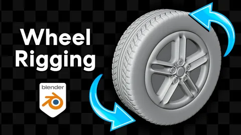 Wheel Rigging Project Files - Blender tutorials & courses