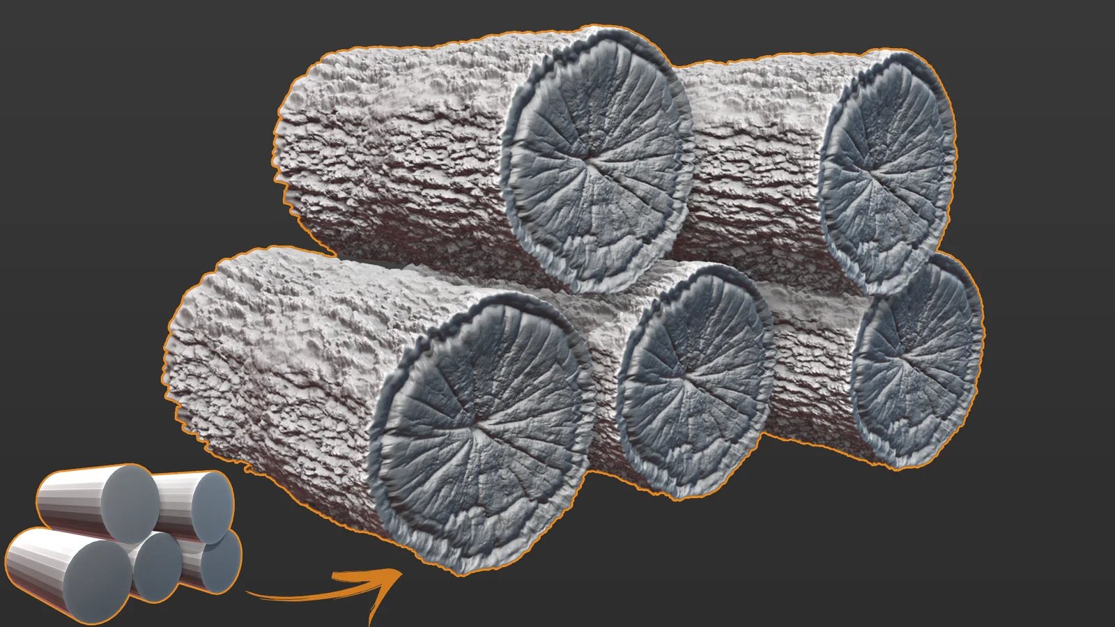 Wood Sculpting Brushes screenshot 5