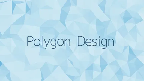Polygon Style Design Sample - Blender scenes