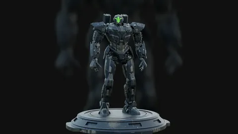 Blue River Jaeger - Blender 3d models