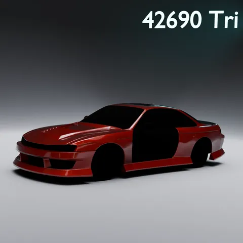 BN Sports Defend S14 Kouki Bodykit - Blender 3d models