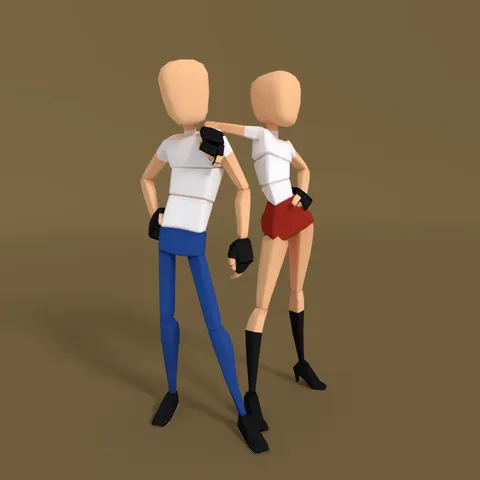 Body Mechanics Rigs - Blender 3d models