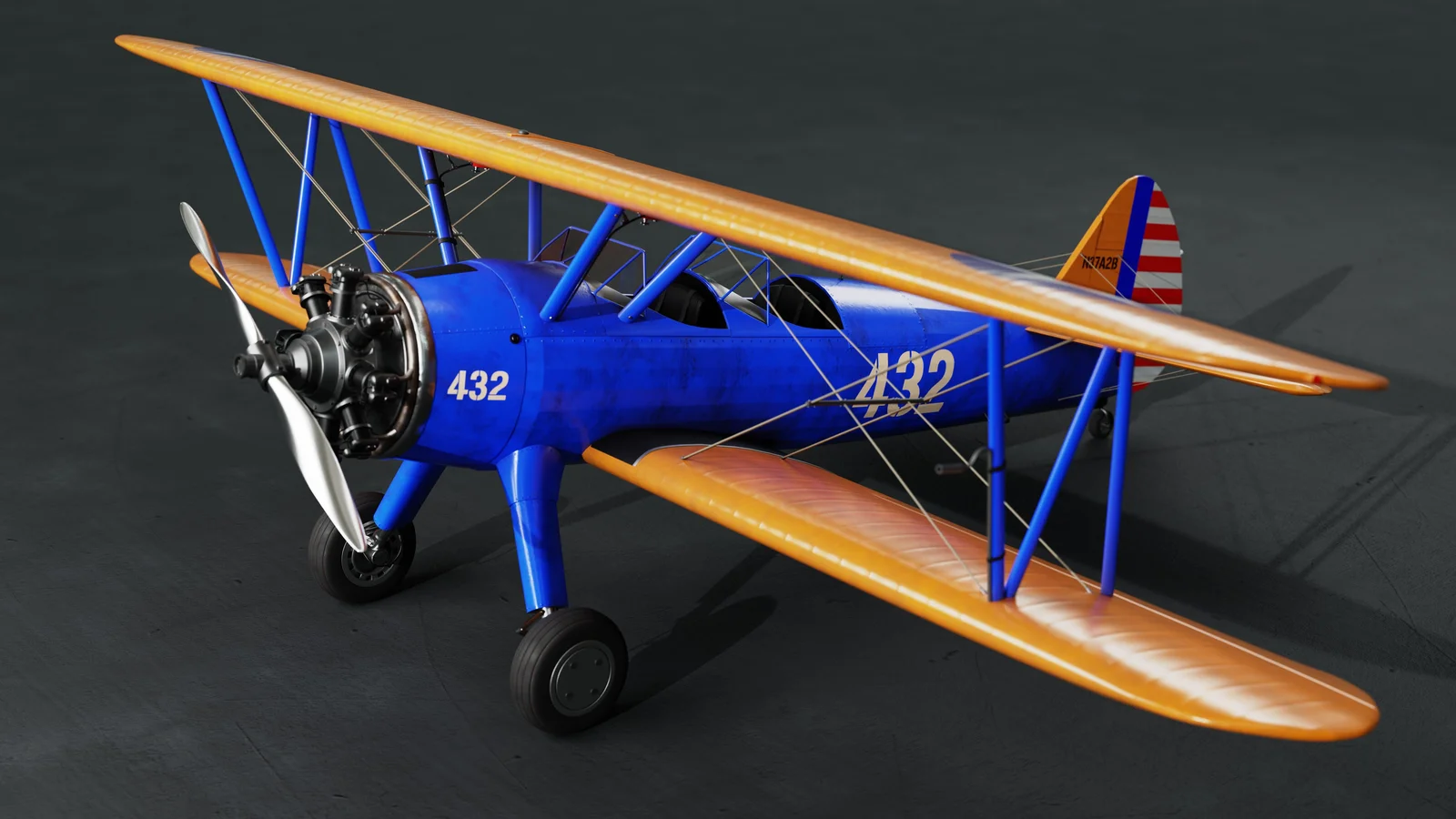 Boeing-Stearman Model 75 Biplane screenshot 7