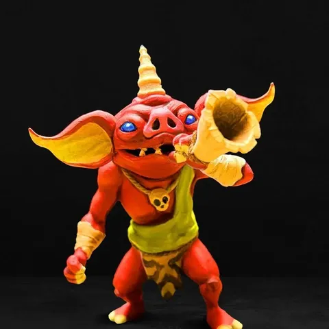 Bokoblin With Horn - Blender 3d models