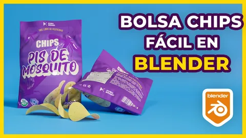 Bolsa De Chips - Blender 3d models