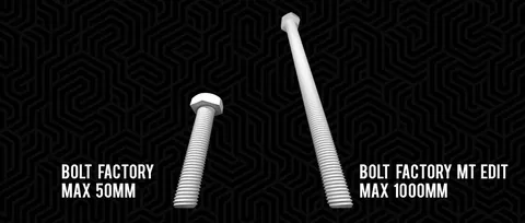 Bolt Factory MT Edit - Blender addons
