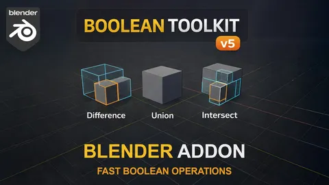 Boolean Toolkit - Blender addons
