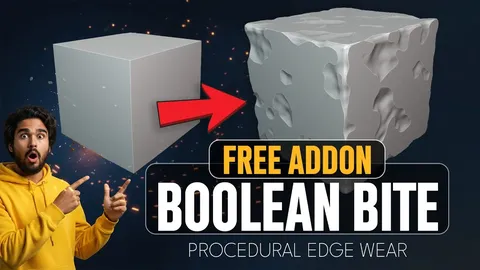 BooleanBite - Blender addons