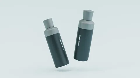 Bottle Project File - Blender 3d models