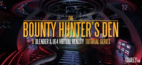 Bounty Hunter's Den VR Tutorial - Blender tutorials & courses