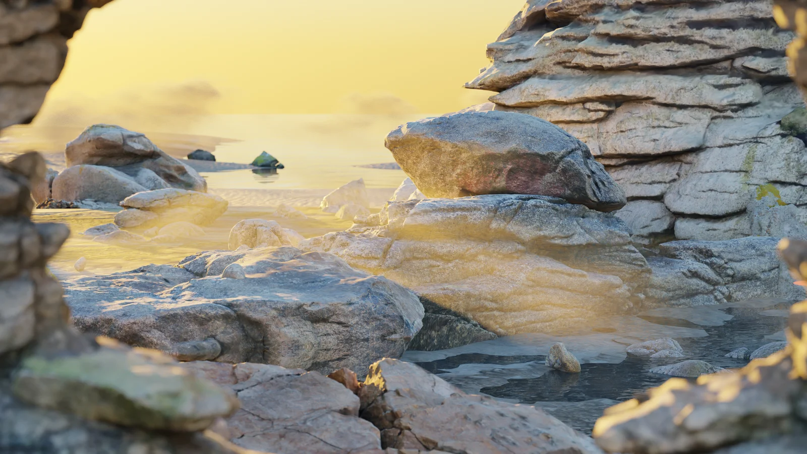 Breton Coast Rocks screenshot 3