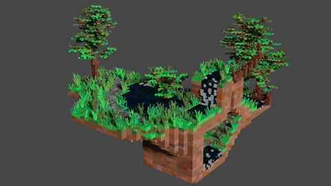 Bricked Up Blender - Blender geometry nodes