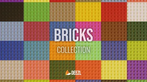 Bricks Collection - Blender 3d models