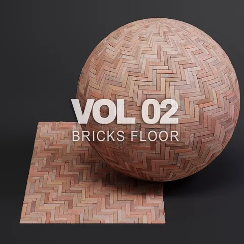 Floor Bricks Vol 02 - Blender textures & materials