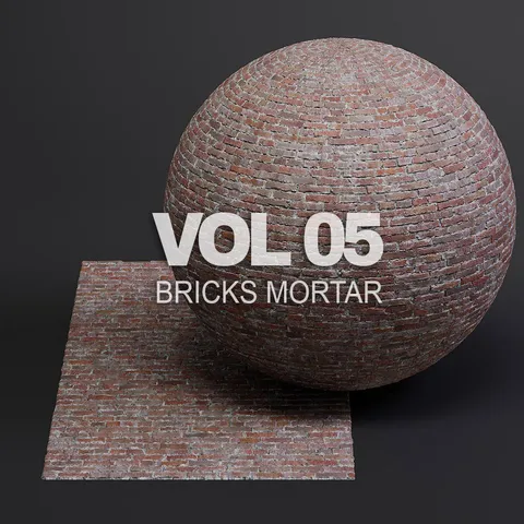 Bricks Vol 05 Mortar - Blender textures & materials