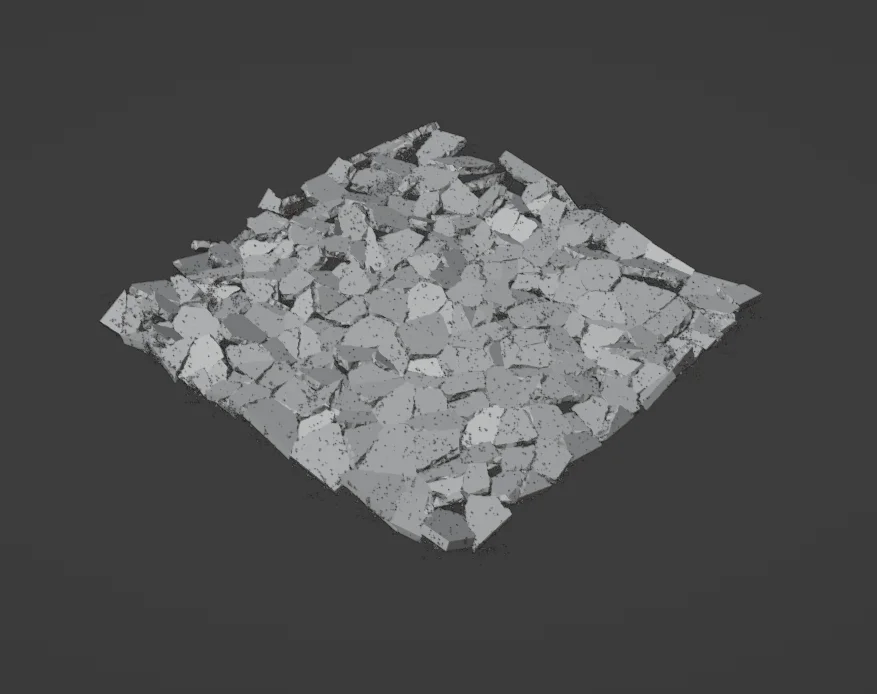 Broken Cracked Ground screenshot 2