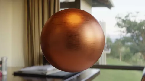 Brushed Bronze - Blender shaders