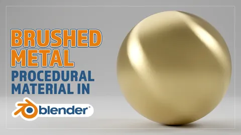 Procedural Brushed Metal - Blender shaders