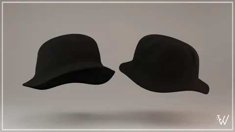 Bucket Hat - Blender 3d models