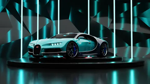 Bugatti Chiron - Blender 3d models