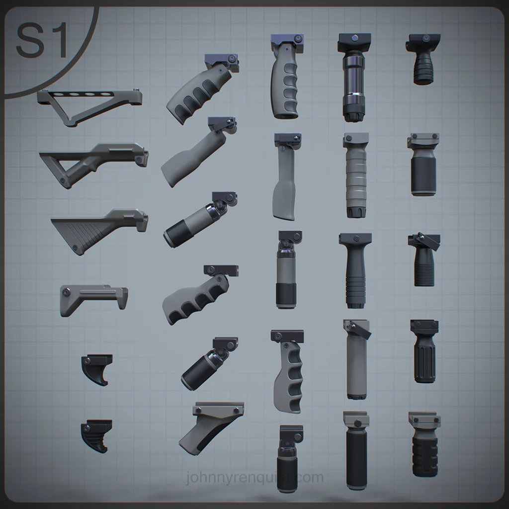 Build A Gun Forward Grips screenshot 2