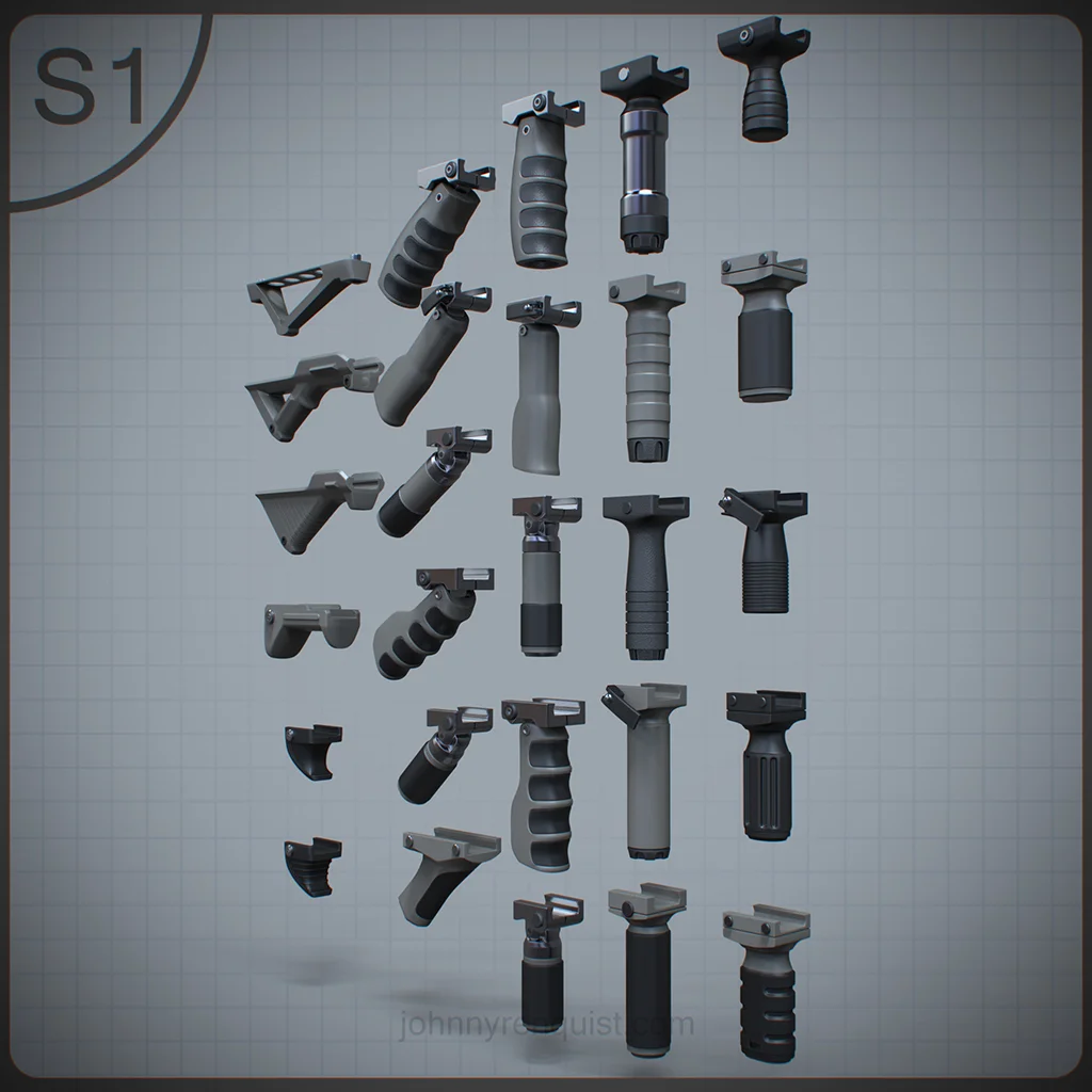 Build A Gun Forward Grips screenshot 3